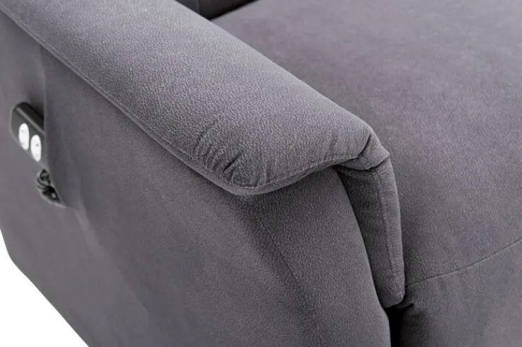 QUARTIER Fernsehsessel SILAS grau