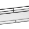 Fink Dekotablett COSIMA 20 x 40 cm Edelstahl