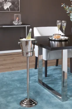 Fink Flaschenkühler mit Ständer ALVARO 81 cm Edelstahl