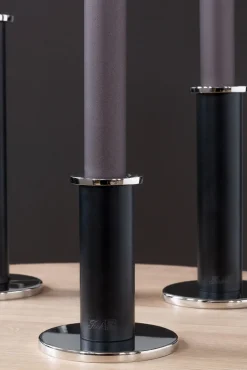 Fink Kerzenleuchter STRATO schwarz klein