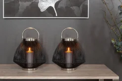 Fink Laterne FLIX 27 cm schwarz