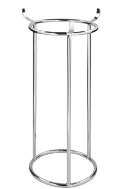 FINK Ständer CARA für Adventskranz 70 cm Metall vernickelt silberfarbig