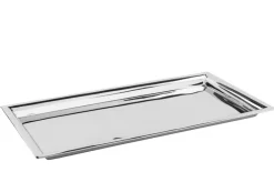 Fink Tablett NAGANO 24 x 48 cm Edelstahl silberfarbig