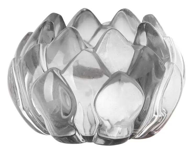 Fink Teelichthalter LOTTA 8,5 cm grau