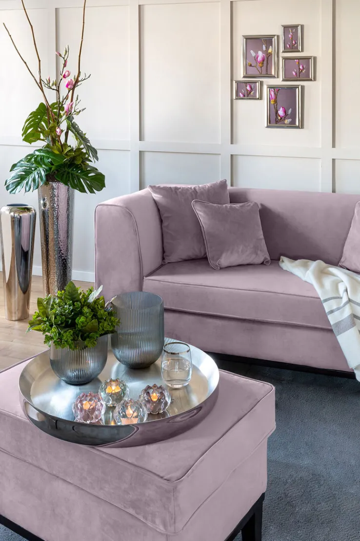 Fink Teelichthalter LOTTA 8,5 cm grau