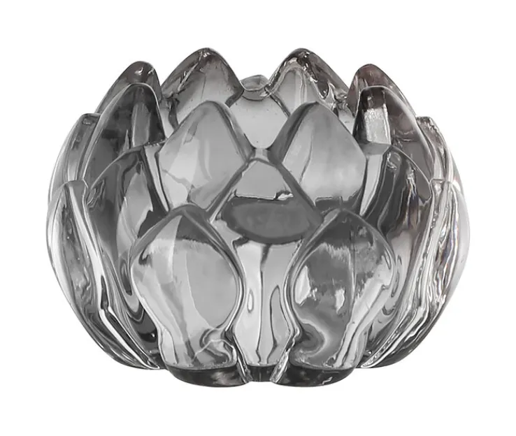 Fink Teelichthalter LOTTA 8,5 cm grau