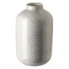 Fink Vase ROY 21 cm grau