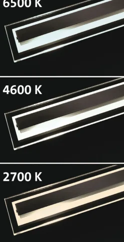 FISCHER & HONSEL LED Balkenpendel TENSO TW nickelfarbig