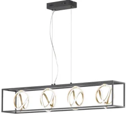 FISCHER & HONSEL LED Pendellampe GISI 150 x 110 cm