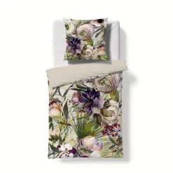 fleuresse Mako-Satin-Bettwäsche MILANO I 135 x 200 cm mehrfarbig