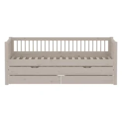 Kinder FLEXA Bett CLASSIC 90 x 200 cm grau