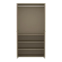 Kinder FLEXA Kinder-Drehtürenschrank SAGA braun