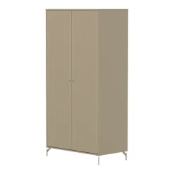 Kinder FLEXA Kinder-Drehtürenschrank SAGA braun