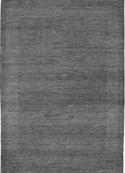 Gabbeh-Teppich CASABLANCA 140 x 200 cm grau/schwarz