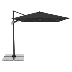 Garden FLAIR Ampelschirm NORMA 2-teilig 230 x 230 cm anthrazit