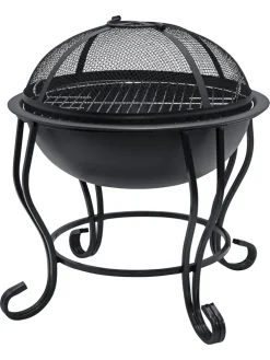 Garden FLAIR Feuerschale mit Funkenschutz 5-teilig