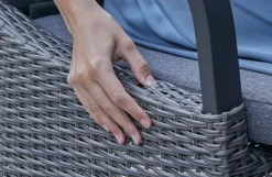 Garden FLAIR Garten Positionsstuhl LENA Omega braun