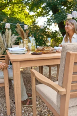 Garden FLAIR Gartentisch TIBET 200 x 100 cm naturfarbig