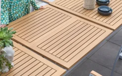 Garden FLAIR Gartentisch SALZBURG 214-300 x 100 cm