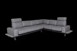 Garden FLAIR Living Gartenlounge RUNE 3-tlg schwarz /grau