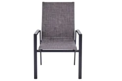 Garden FLAIR Stapelstuhl Garten RON XXL anthrazit /mixgrau