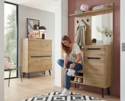 Garderobe TORGE Artisan Eiche