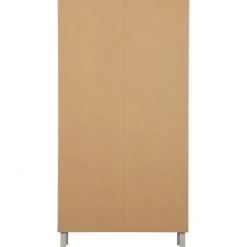 Garderobenschrank MADU 100 x 195 cm cloud grey/goldfarbig