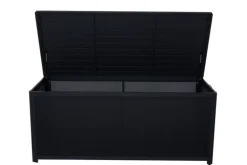 Garten Auflagenbox GRADINA M 135 x 75 cm schwarz