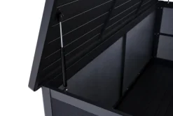 Garten Auflagenbox GRADINA M 135 x 75 cm schwarz