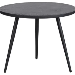 Garten Beistelltisch SUZE 2-teilig schwarz