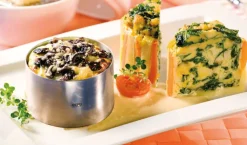 GEFU Dessert-u. Vorspeisenringe 3-teiliges Set silberfarbig