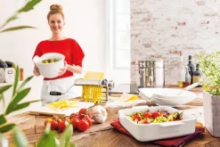 GEFU Nudelmaschine PASTA PERFETTA silberfarbig