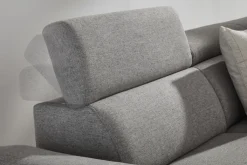 GIOVANNI d'Alberto Wohnlandschaft BRAGA hellgrau