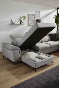 GIOVANNI d'Alberto Wohnlandschaft BRAGA hellgrau