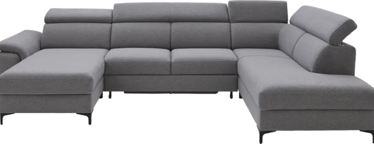 GIOVANNI d'Alberto Wohnlandschaft BRAGA hellgrau