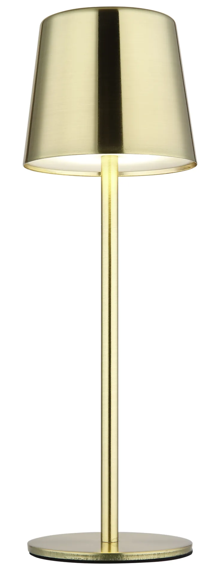 GLOBO Akku LED Tischlampe VANCOUVER goldfarbig