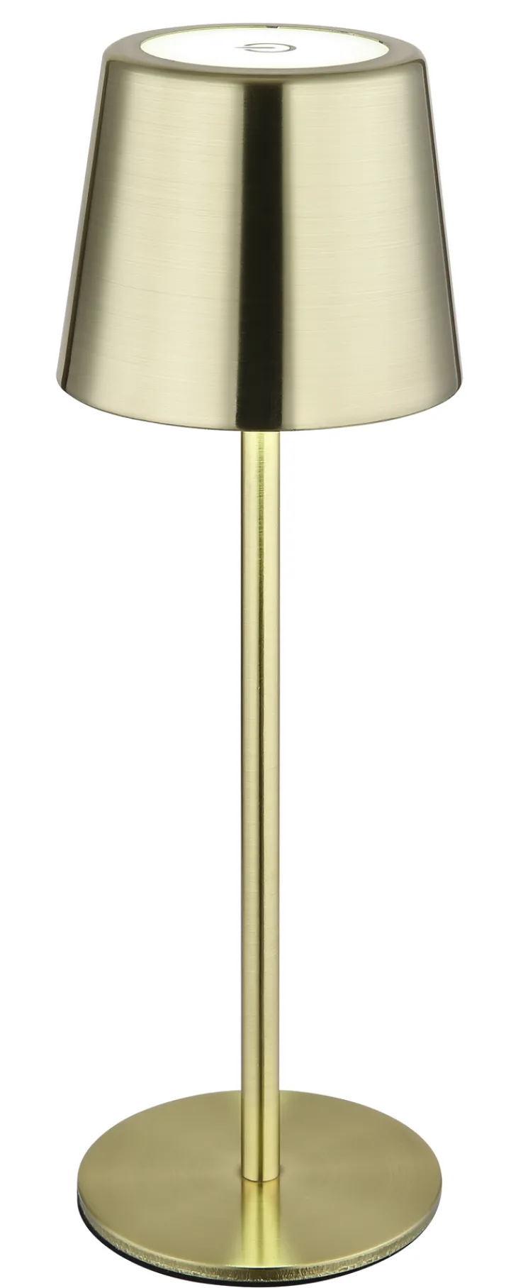 GLOBO Akku LED Tischlampe VANCOUVER goldfarbig