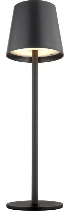 GLOBO Akku LED Tischlampe VANNIE schwarz