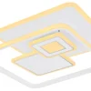 GLOBO LED Deckenlampe RODERICK 50 x 50 cm weiß