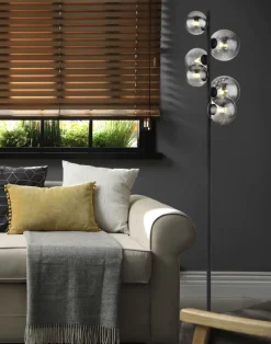 GLOBO LED Retrofit Stehlampe RIHA 155 cm