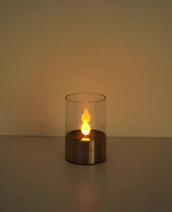 GLOBO LED Solarlampe MAD Edelstahl