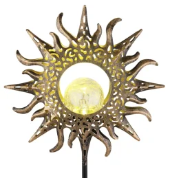 GLOBO LED Solarlampe Sonne NATALIA 81 cm