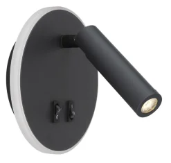 GLOBO LED Wandleuchte MANY schwarz