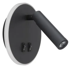 GLOBO LED Wandleuchte MANY schwarz