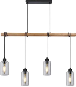 GLOBO Retrofit Pendellampe HADERA 98 x 130 cm