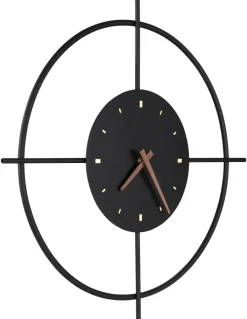 GLOBO Wanduhr SUSSY III 50 cm mit Licht