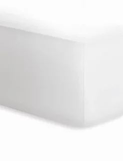 HAHN Jersey-Boxspring-Spannbettlaken 90-100 x 200-220 cm weiß