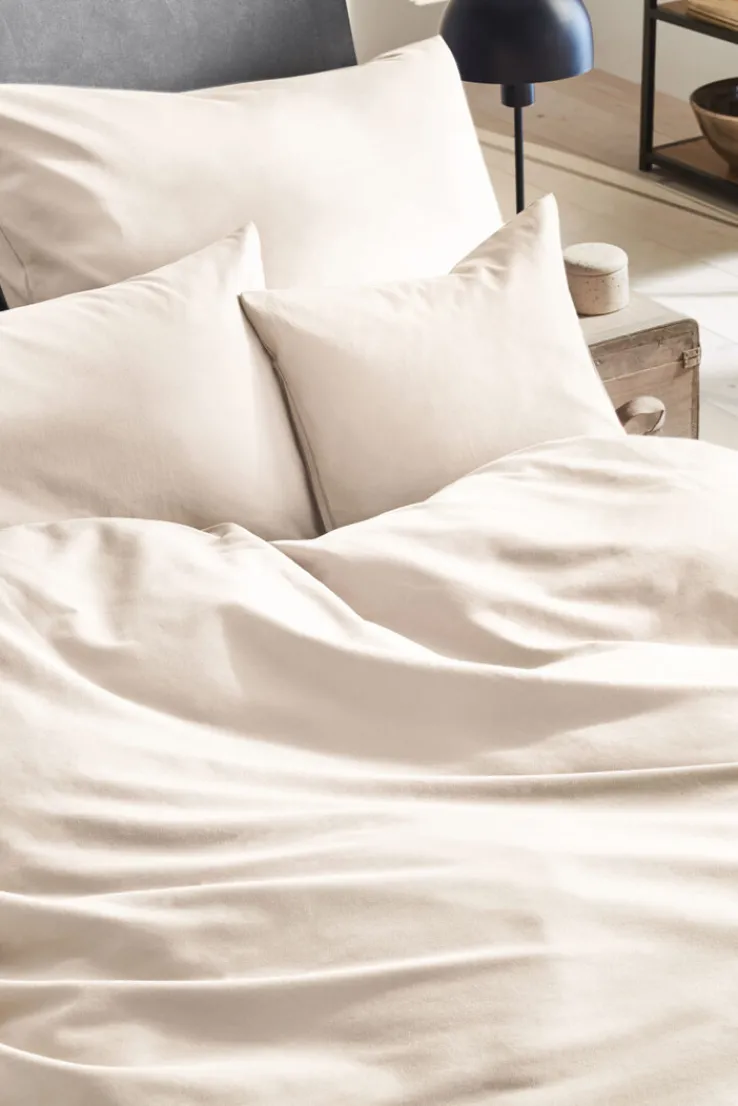 HAHN Satin-Bettwäsche LUXUS 200 x 200 cm champagner