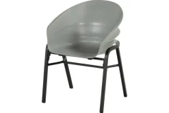 Hartman Gartenstuhl TUBB 2er Set schwarz /grau