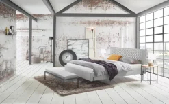 HASENA Bettgestell GLORIA 140 x 200 cm grau